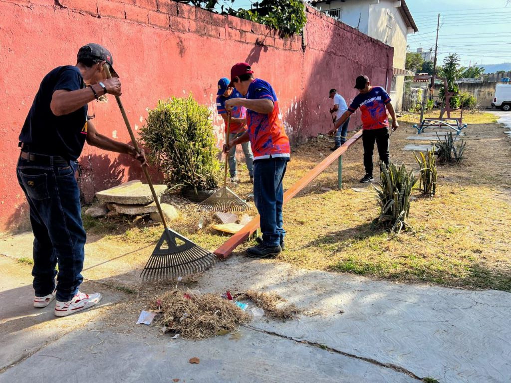 rehabilitación en cancha de Barrio Unión Norte de Naguanagua - Agencia Carabobeña de Noticias