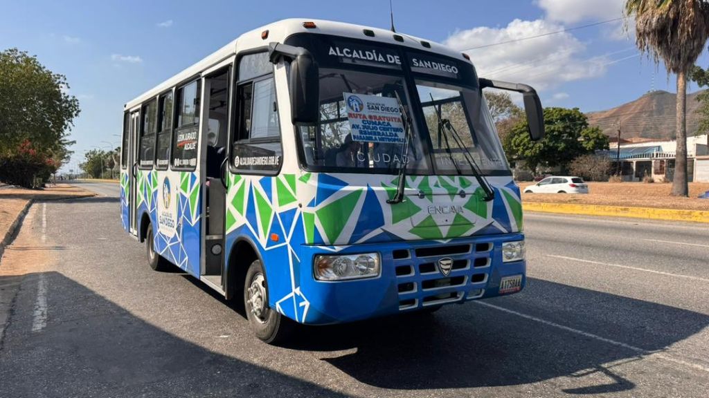 Alcaldía de San Diego reactiva ruta comunitaria - Agencia Carabobeña de Noticias