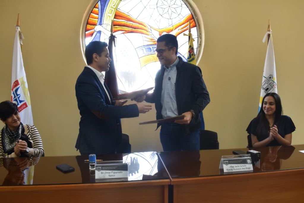 Alcaldía de San Diego y UJAP renuevan convenio - Agencia Carabobeña de Noticias