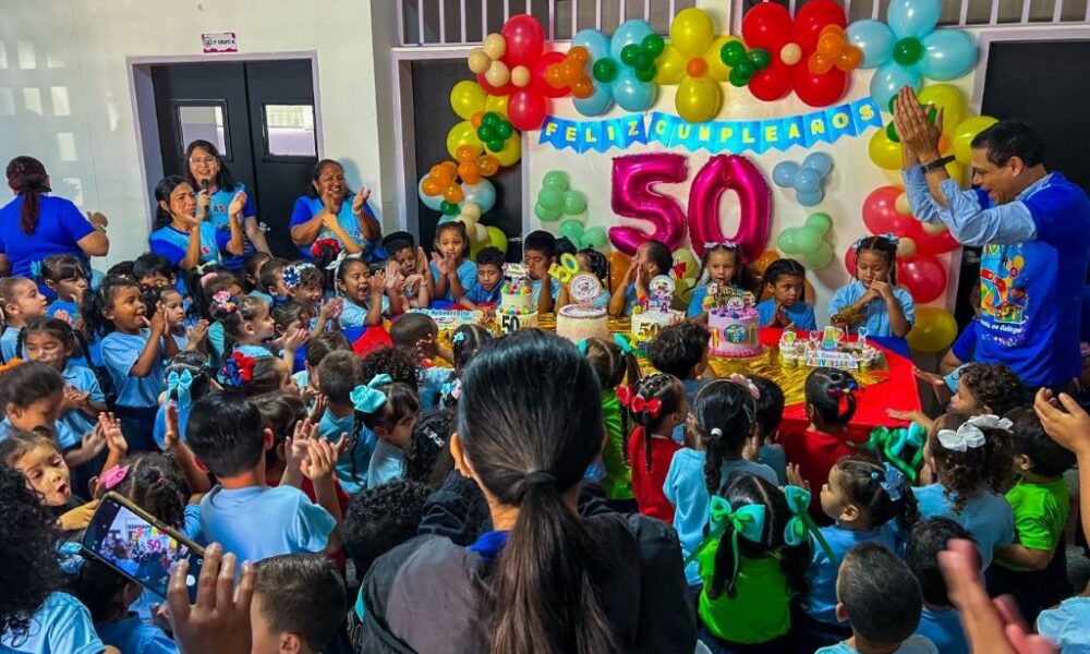C.E.I. Teotiste Arocha de Gallegos celebró 50 aniversario - Agencia Carabobeña de Noticias