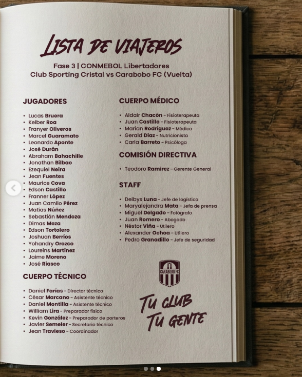 Carabobo visita a Sporting Cristal - Agencia Carabobeña de Noticias.jpg