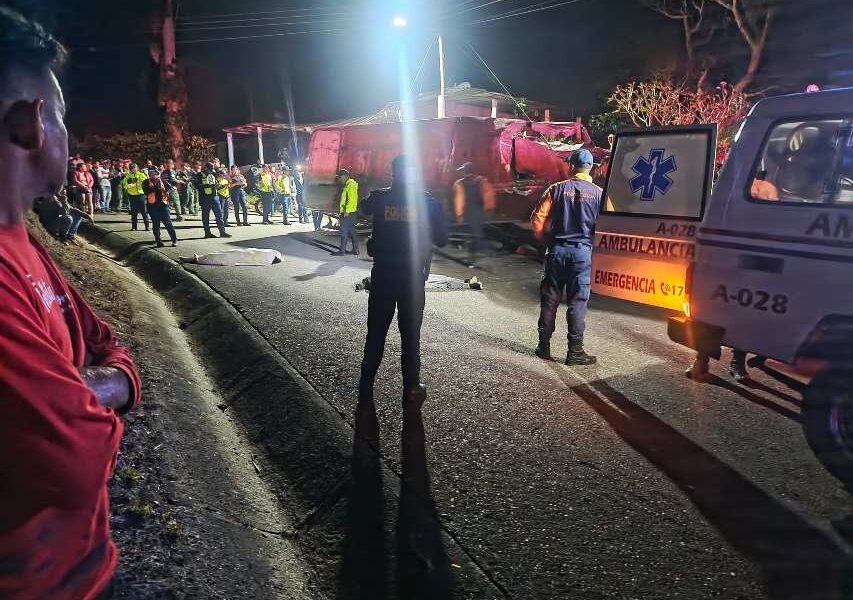 Chofer de autobús Campo Elías