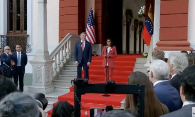 Delcy Rodríguez se reúne con Doug Burgum - Agencia Carabobeña de Noticias