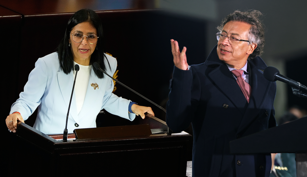 Encuentro entre Gustavo Petro y Delcy Rodríguez - Agencia Carabobeña de Noticias