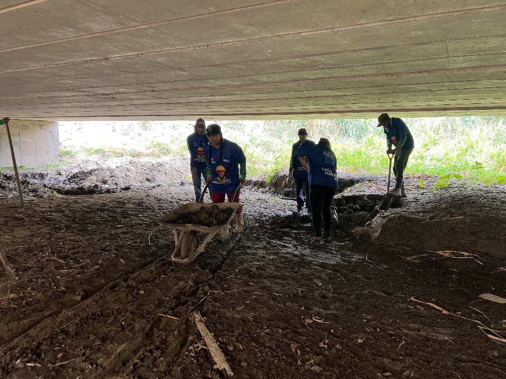Inician labores de saneamiento preventivo del río Cúpira - Agencia Carabobeña de Noticias