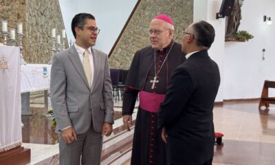 León Jurado recibió al nuncio apostólico - Agencia Carabobeña de Noticias