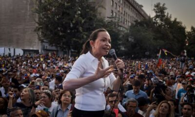Machado con venezolanos en Chile - Agencia Carabobeña de Noticias