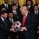 Messi junto a Trump - Agencia Carabobeña de Noticias