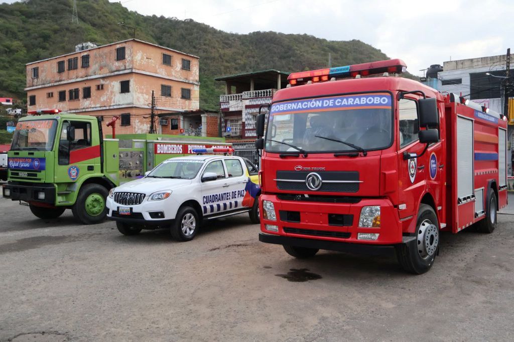 Nuevas unidades al Cuerpo de Bomberos de Puerto Cabello - Agencia Carabobeña de Noticias