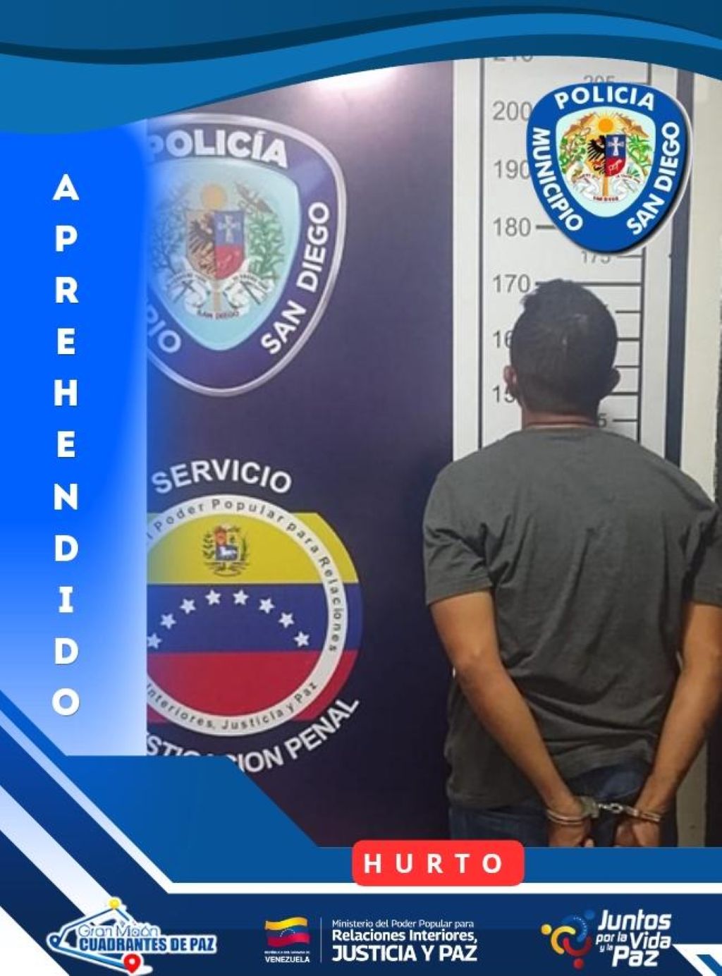 PoliSan Diego captura sujeto por hurto de vehículos - Agencia Carabobeña de Noticias