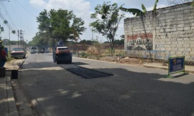 Vialsandi intensifica trabajos de bacheo en San Diego - Agencia Carabobeña de Noticias