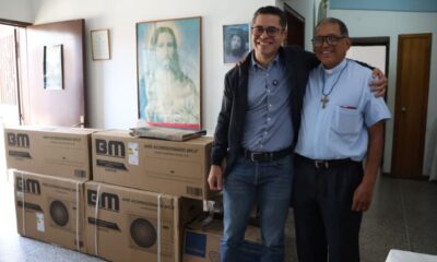 donativo a la parroquia La Misericordia del Señor - Agencia Carabobeña de Noticias