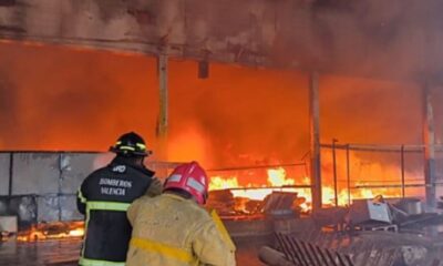 incendio en almacén de industrias Diana - Agencia Carabobeña de Noticias