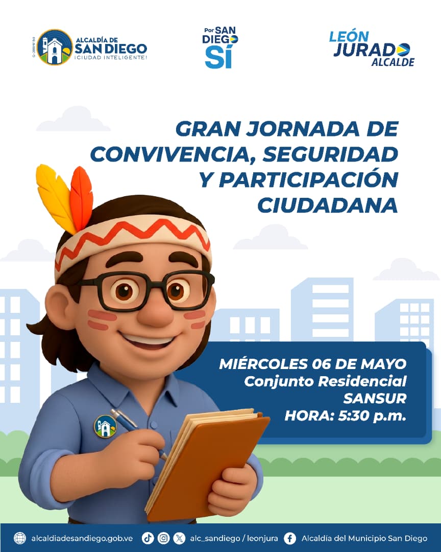 Alcaldía de San Diego impulsa participación vecinal - Agencia Carabobeña de Noticias