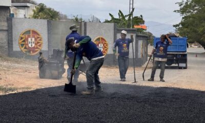 Alcaldía de San Diego mantiene activa jornada de bacheo - Agencia Carabobeña de Noticias