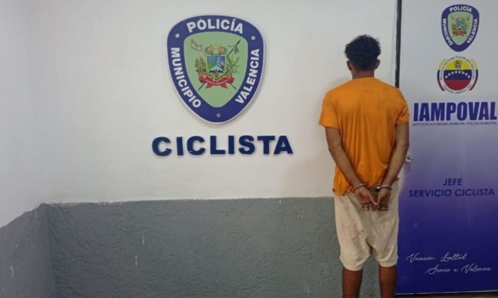 Capturan a azote dedicado al hurto - Agencia Carabobeña de Noticias