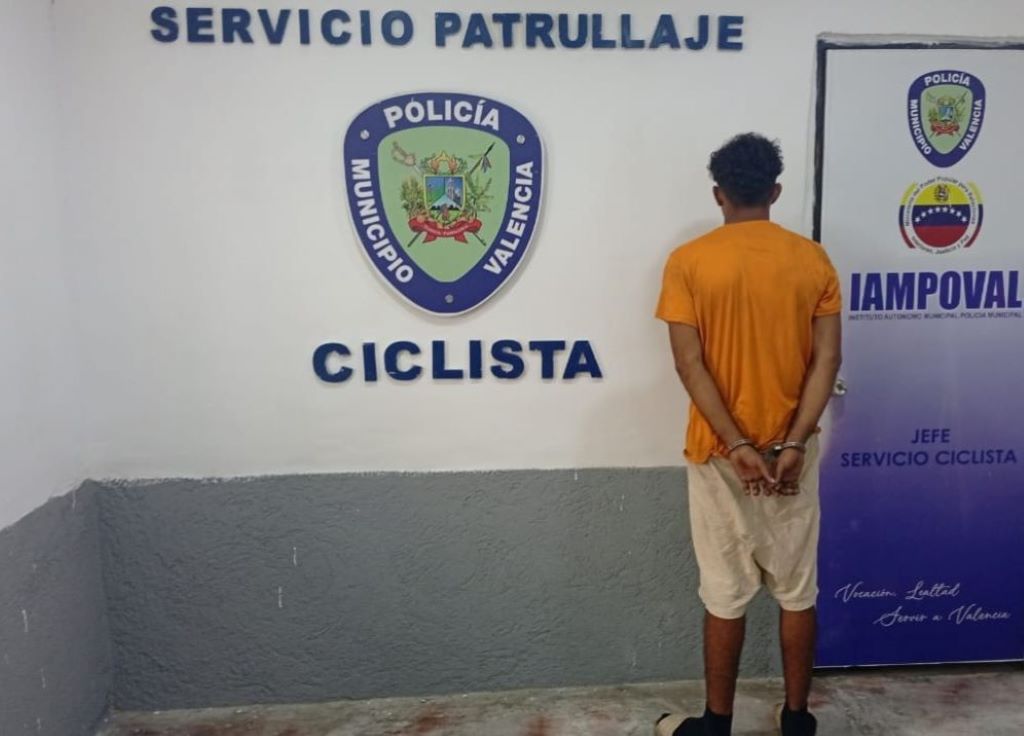 Capturan a azote dedicado al hurto - Agencia Carabobeña de Noticias