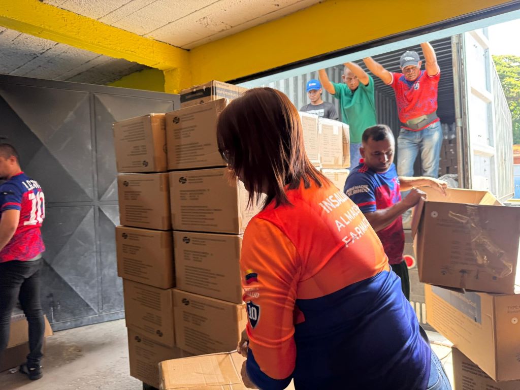 Carabobo recibió lote de insumos médicos - Agencia Carabobeña de Noticias