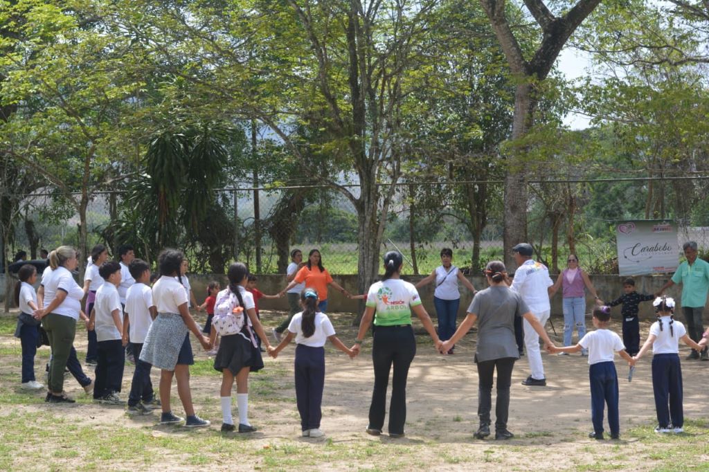 Celebrado Día de la Tierra en EB El Rincón de Bejuma - Agencia Carabobeña de Noticias