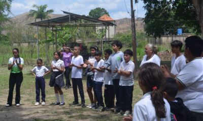 Celebrado Día de la Tierra en EB El Rincón de Bejuma - Agencia Carabobeña de Noticias