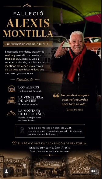 Falleció Alexis Montilla - Agencia Carabobeña de Noticias