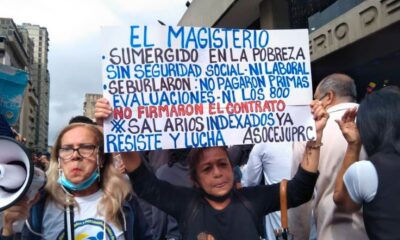 Maestros convocan protesta nacional - Agencia Carabobeña de Noticias