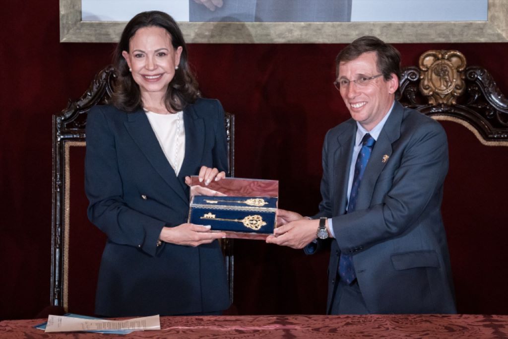 María Corina Machado en España - Agencia Carabobeña de Noticias