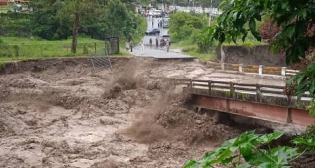 Mérida afectada por lluvias - Agencia Carabobeña de Noticias