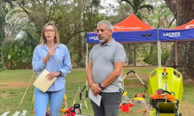 Nuevas herramientas al Jardín Botánico - Agencia Carabobeña de Noticias