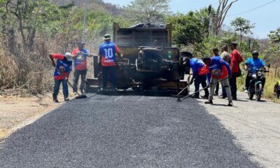 Plan de Asfaltado y Bacheo en Carretera Nacional Güigüe-Maracay - Agencia Carabobeña de Noticias