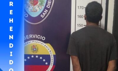 Policía de San Diego captura a sujeto - Agencia Carabobeña de Noticias