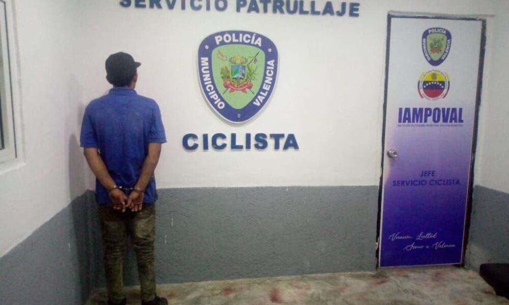 Polivalencia capturó a azote dedicado al hurto - Agencia Carabobeña de Noticias