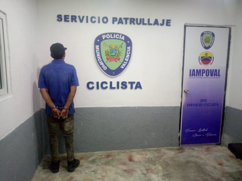 Polivalencia capturó a azote dedicado al hurto - Agencia Carabobeña de Noticias