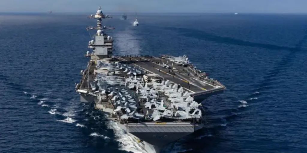 Portaaviones USS Gerard R. Ford regresa a EE. UU. - Agencia Carabobeña de Noticias