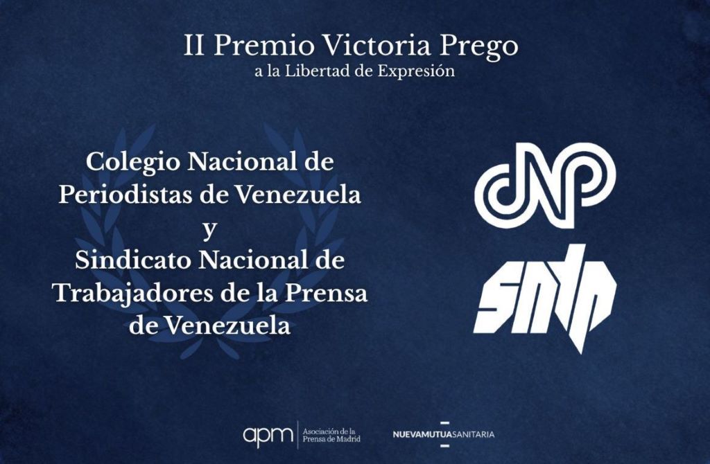 SNTP y CNP reciben Premio Victoria Prego - Agencia Carabobeña de Noticias