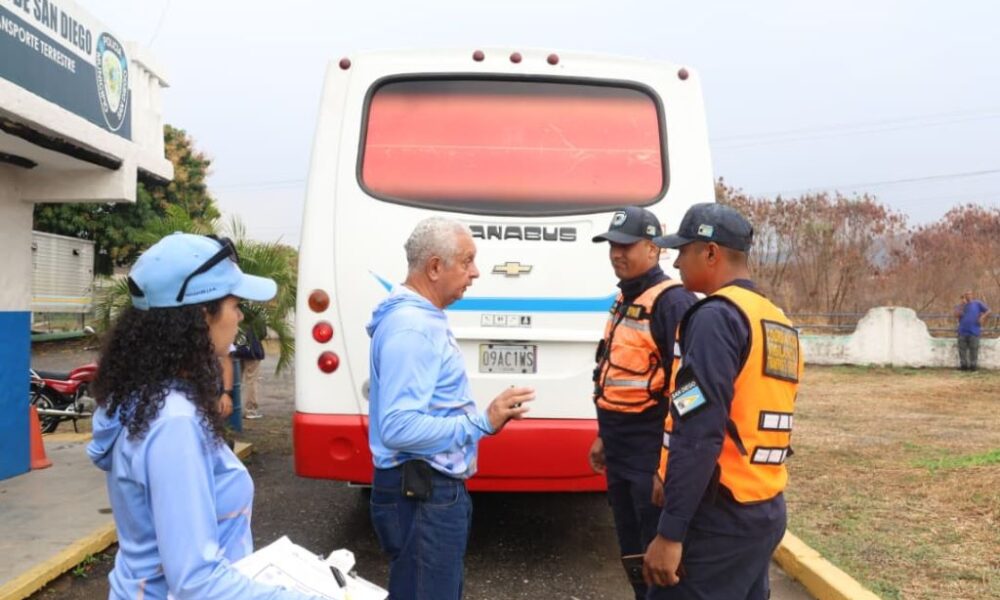 San Diego fortalece seguridad en el transporte público - Agencia Carabobeña de Noticias