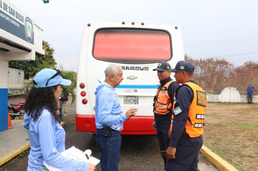 San Diego fortalece seguridad en el transporte público - Agencia Carabobeña de Noticias