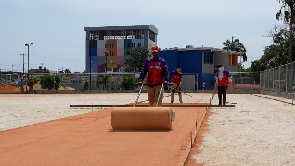 Avanzan trabajos en Complejo Deportivo Los Criollitos - Agencia Carabobeña de Noticias