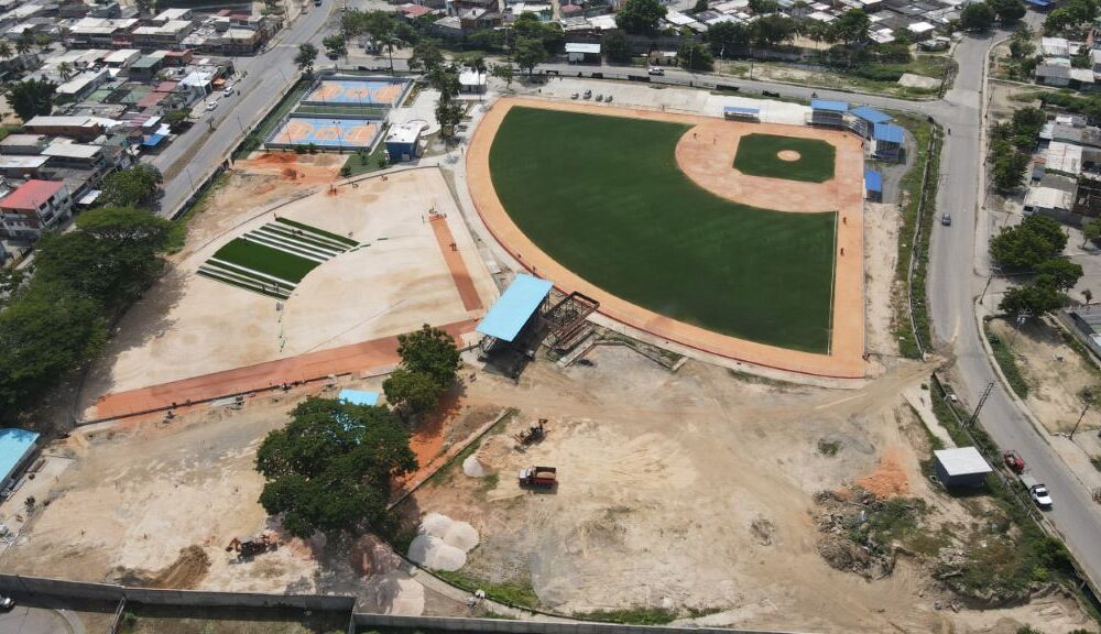 Avanzan trabajos en Complejo Deportivo Los Criollitos - Agencia Carabobeña de Noticias