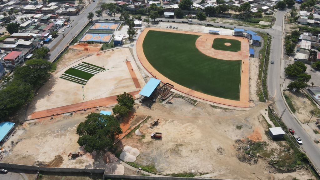 Avanzan trabajos en Complejo Deportivo Los Criollitos - Agencia Carabobeña de Noticias