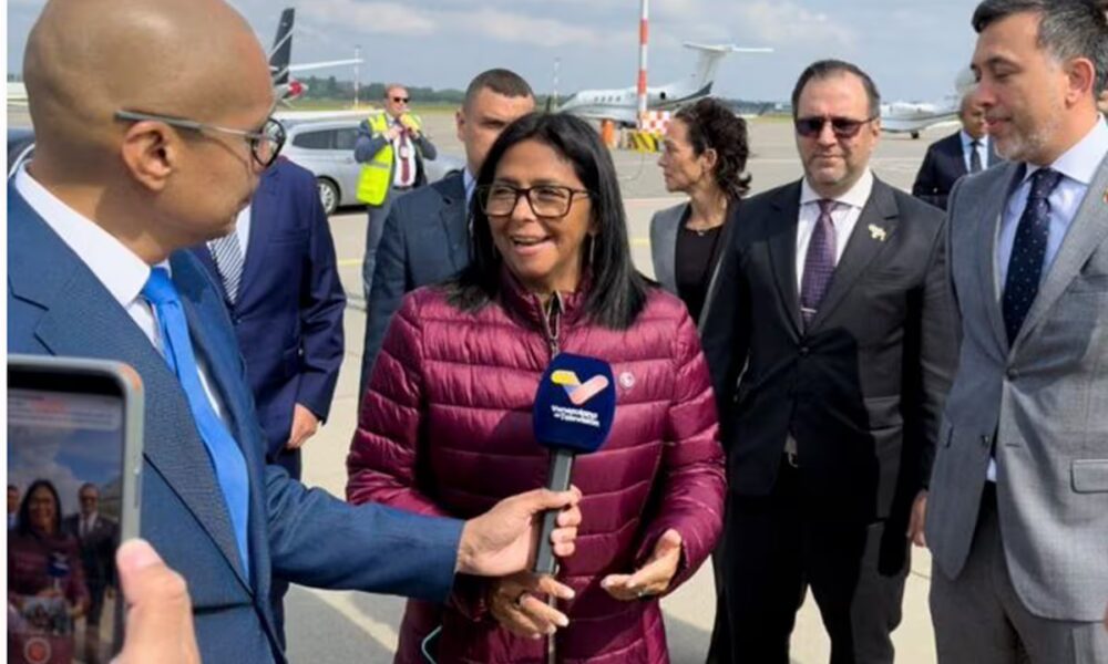 Delcy Rodríguez llegó a Países Bajos - Agencia Carabobeña de Noticias