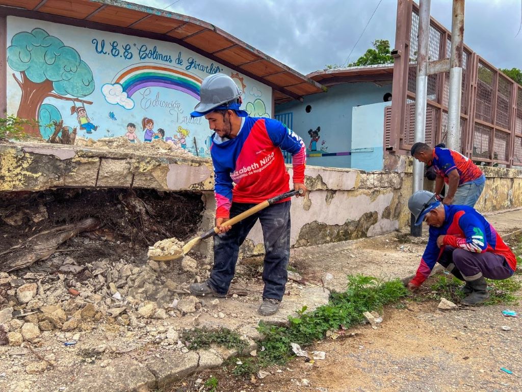 Inician rehabilitación integral de U.E.E. Colinas de Girardot - Agencia Carabobeña de Noticias