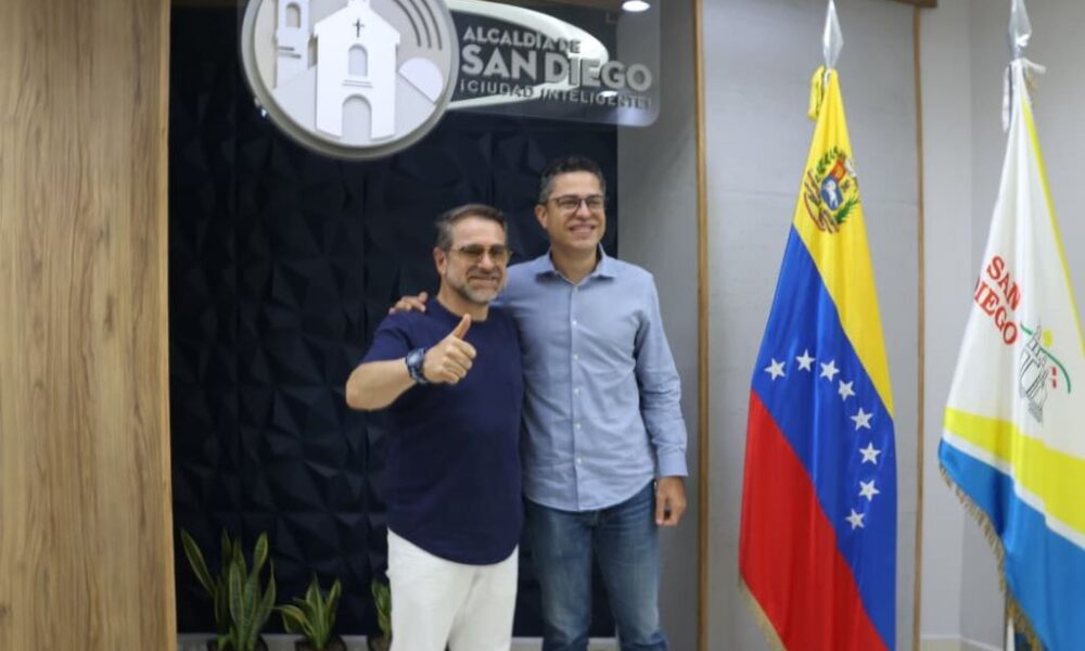 León Jurado recibió al gobernador Rafael Lacava - Agencia Carabobeña de Noticias