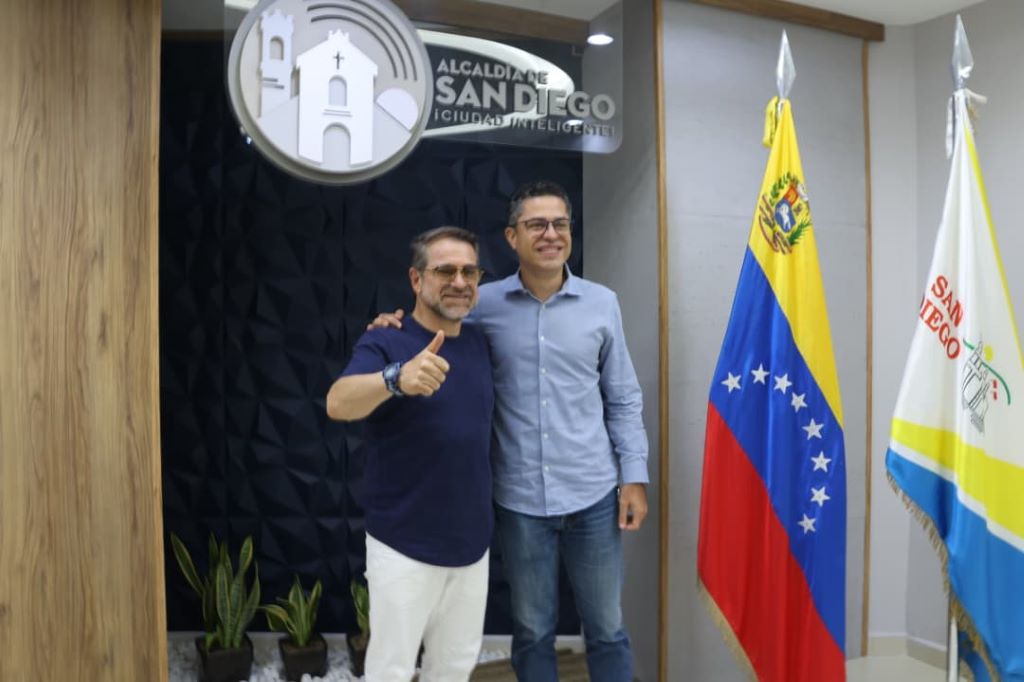 León Jurado recibió al gobernador Rafael Lacava - Agencia Carabobeña de Noticias