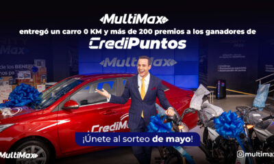 Ganadores del concurso CrediPuntos
