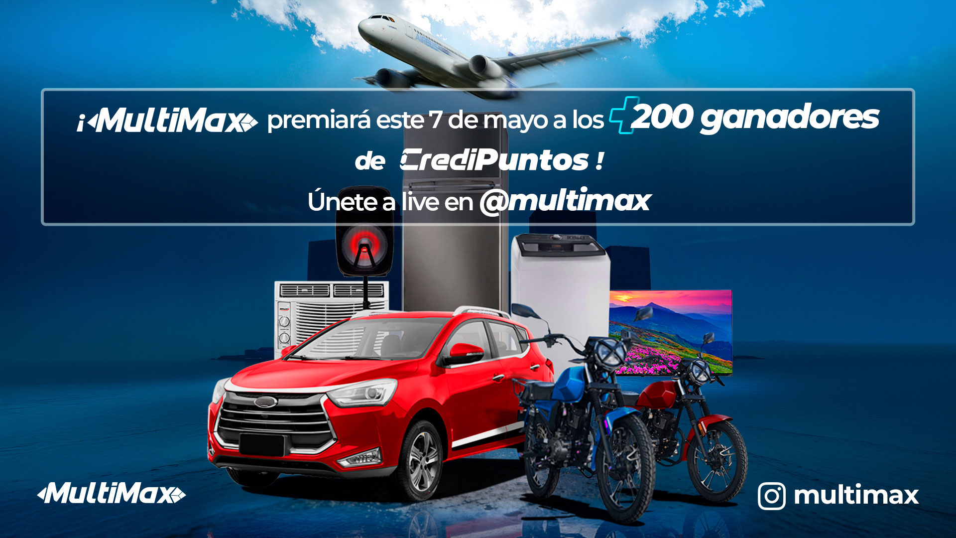 Ganadores con CrediPuntos de MultiMax