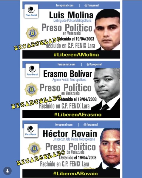 Policías metropolitanos en libertad - Agencia Carabobeña de Noticias