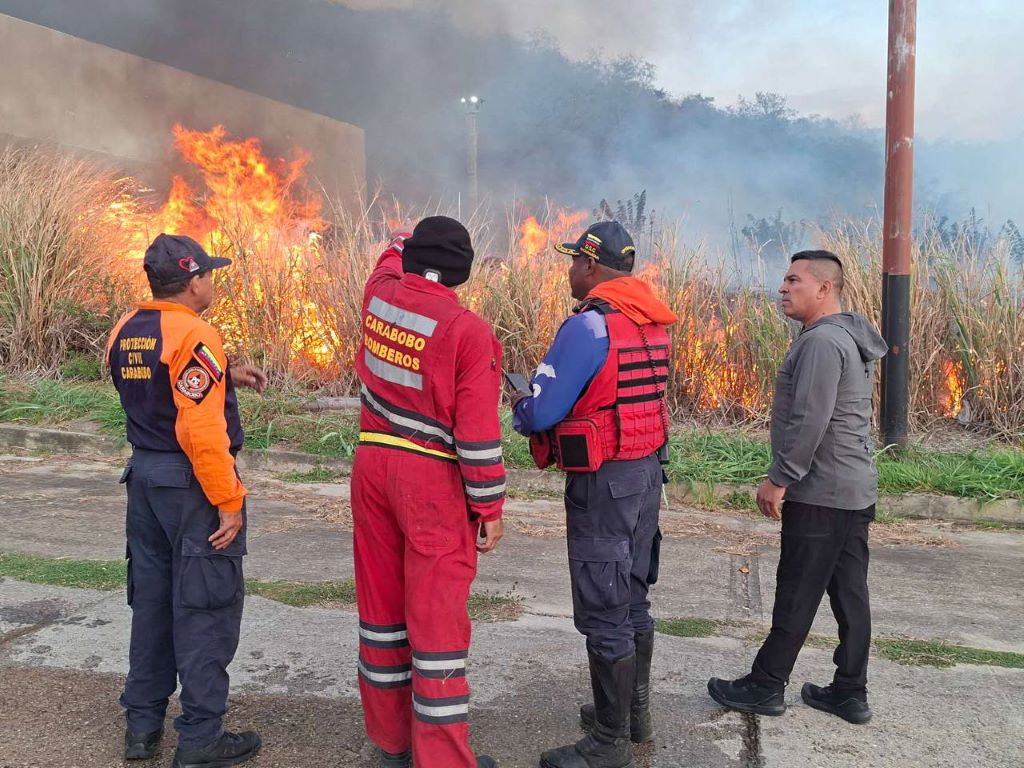 Riesgos producidos por quemas indiscriminadas en Naguanagua - Agencia Carabobeña de Noticias