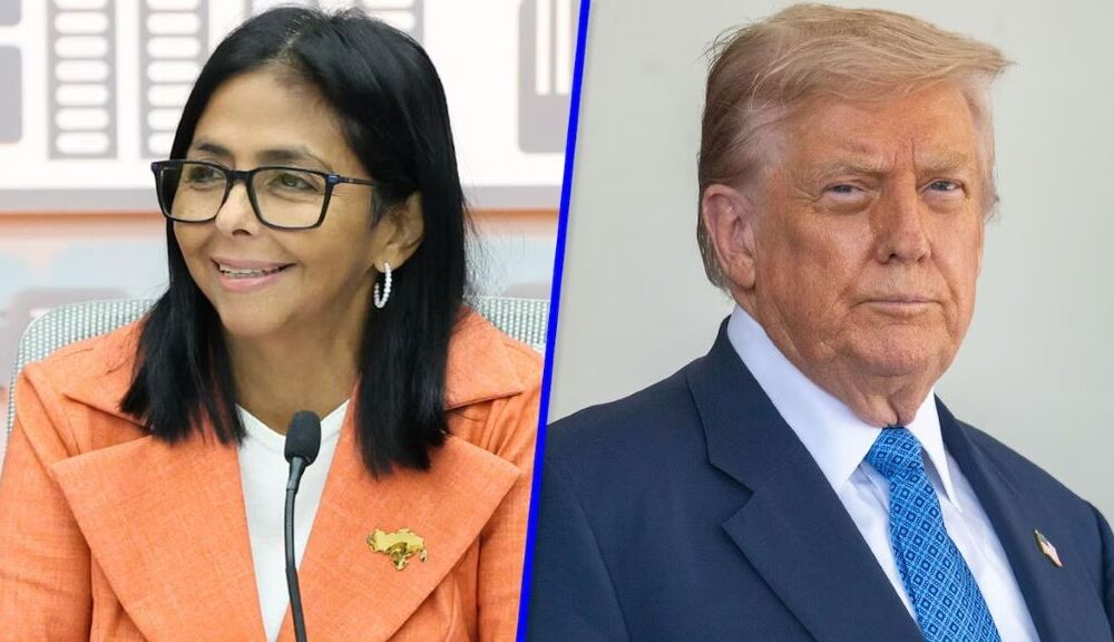 Trump ordena dejar de investigar a Delcy Rodríguez