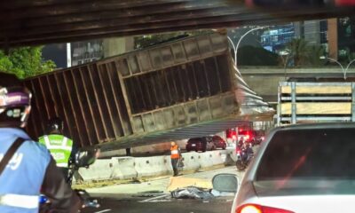 Accidente en autopista Gran Cacique Guaicaipuro - Agencia Carabobeña de Noticias